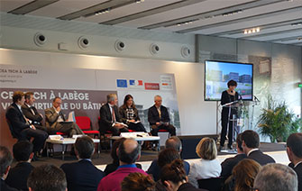 Présentation des futurs bâtiments de CEA Tech à Labège