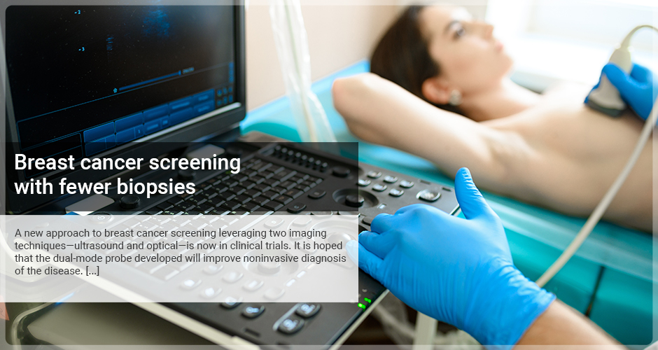 Breast cancer screening with fewer biopsies