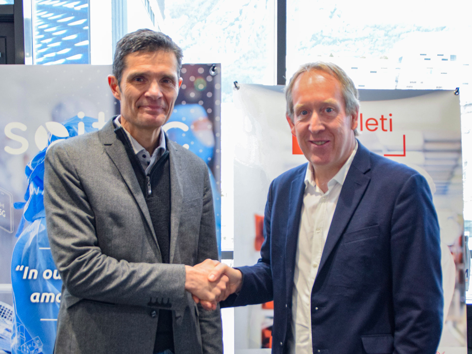 Le CEA et Soitec inaugurent une zone dédiée à leur collaboration