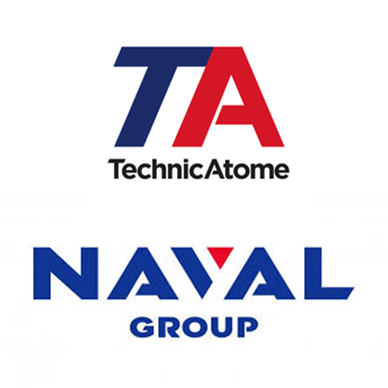 Logo Technicatome et Naval Group